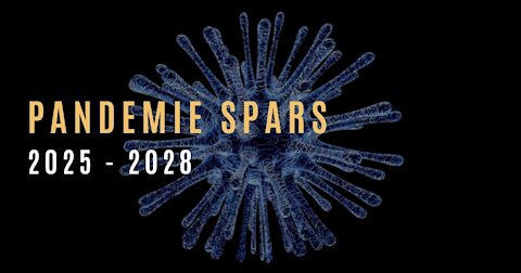 Scénář pandemie SPARS v letech 2025 - 2028