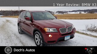 2012 Copart BMW X3 Review