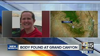 Crews locate body of missing woman at Grand Canyon