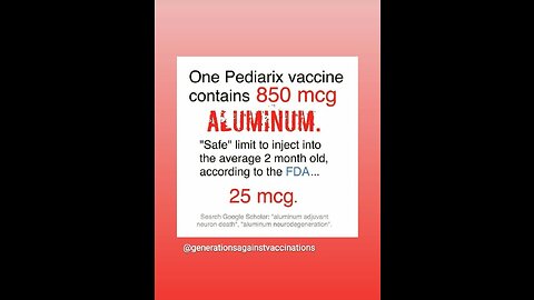 Pediarix 5 in 1 vaccine and SIDS