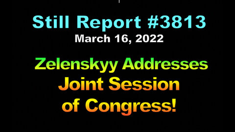 Zelenskyy Addresses Joint Session of Congress!, 3813