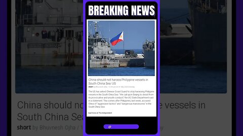 Latest Headlines | US Demands China Cease Aggressive Tactics in S. China Sea