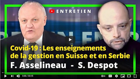 Slobodan Despot - François Asselineau : L'Entretien UPRTV