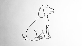 How To Draw A Dog Step By Step