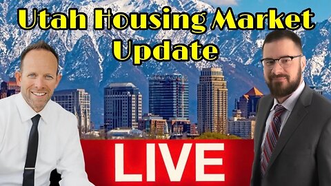 NEW REPORT Utah Housing Market Update - Utah Home Prices Down - Mortgage Rates Falling