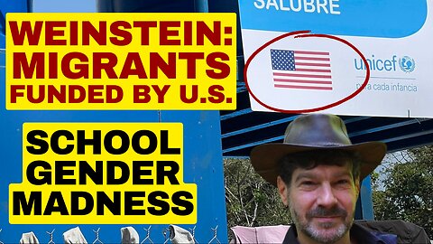 Bret Weinstein Says US Funding Migrants, School Gender Madness (Live Clip)