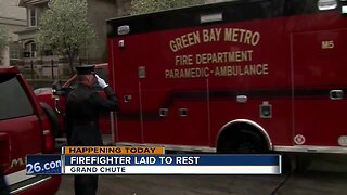 Funeral arrangements for fallen firefighter