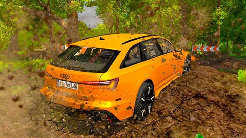 Audi RS 6 Offroad Testing – BeamNG Drive