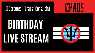 Birthday Live Stream