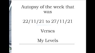 Ep 027 Autopsy of last weeks levels