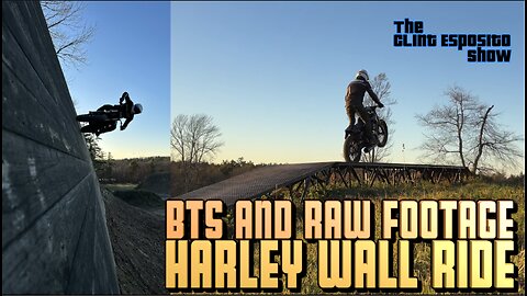 Jump Harley #5 BTS wall ride and Funbox (raw footage)