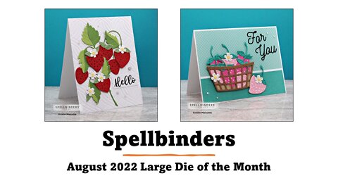 Spellbinders | August 2022 Large Die of the Month