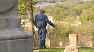 70-year-olds restoring long-neglected cemetery
