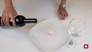 Bar Tricks Transfer wine into glass without pouring | Rare Life