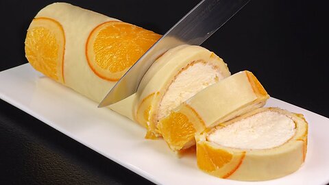 Delicious orange sponge cake! NEW winter dessert recipe
