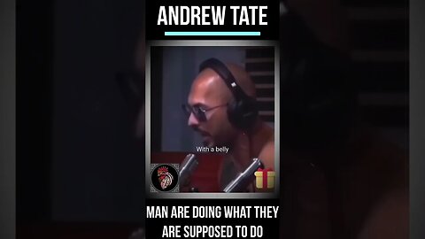 Andrew Tate - MAN are doing what they are supposed to DO 🔥🔥 #motivation #inspiration #podcast