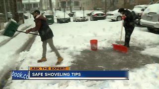 Ask the Expert: Safe shoveling tips