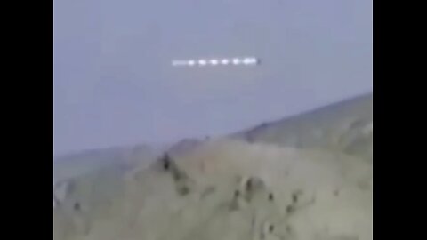 Cylinder UFO Filmed over China