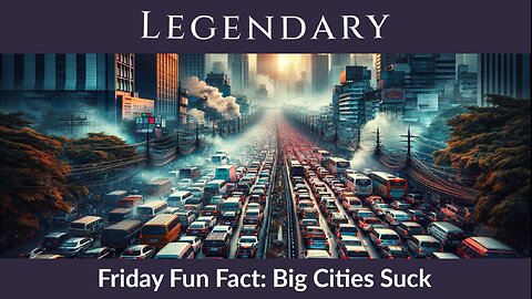 Fun Fact: Big Cities Suck