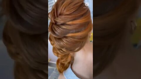 Big French Bun Hairstyle With New Trick - Simple French Roll Hairstyle Step By Step | #shorts