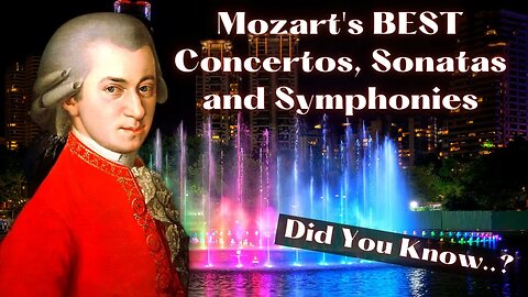 The Best of Mozart with Relaxing Waterfalls.