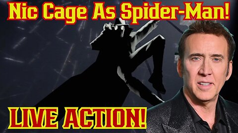 New Spider-Man CONFIRMED! Nicolas Cage To Star As LIVE ACTION "Noir Spider-Man" From Amazon MGM Sony
