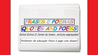 Notícias engraçadas: Professor de educação física é pego com alunas! [Frases e Poemas]