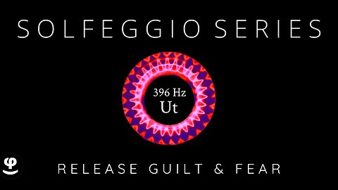 Deep Sleep | 396Hz | Solfeggio | Release Guilt & Fear | Black Screen