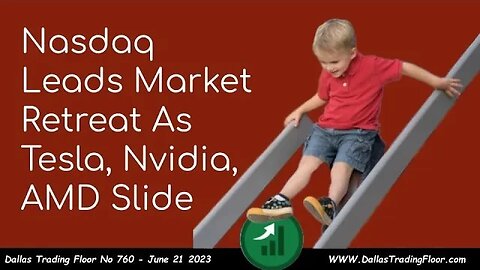 Nasdaq Leads Market Retreat As Tesla, Nvidia, AMD Slide