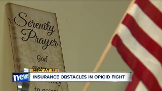 Insurance obstacles in opioid fight