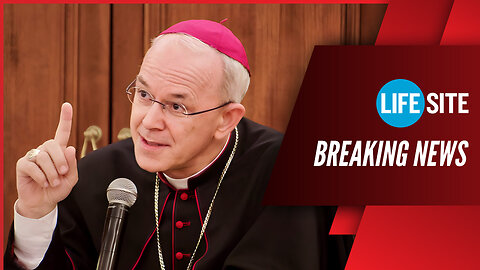 BREAKING: Bishop Schneider talks about climate of fear in Rome - many 'bishops are intimidated'