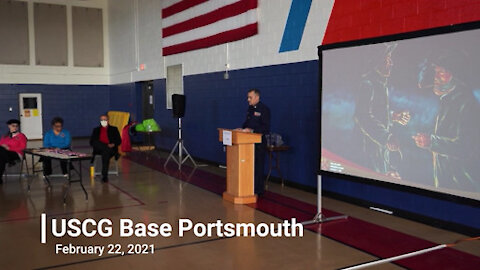 PART 1 Pea Island Life-Saving crew at U.S. Coast Guard Base Portsmouth, in Virginia