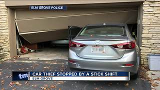 Attempted Elm Grove car theft stopped because thief can't drive stick shift
