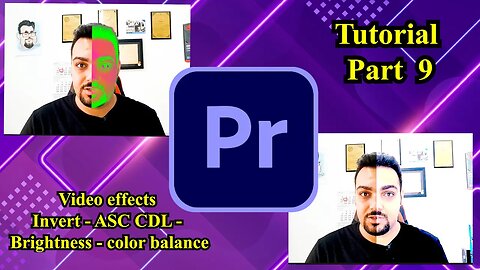 video effect folder. premiere pro tutorial part 9 invert and colors
