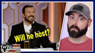 Ricky Gervais on hosting 2023 Golden Globes