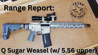 Range Report: Q Sugar Weasel Pistol (w/ 5.56 upper)
