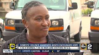 Domestic violence survivors spread message of hope
