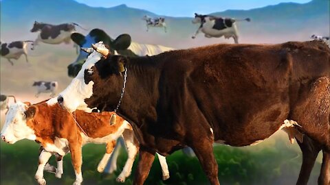 THE COW - COW, COW DANCE, COW VIDEOS, COW VIDEO, COW SONG │ Dancing Cows