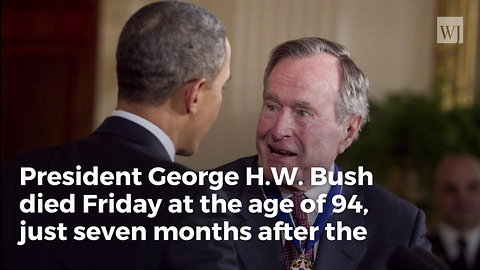 Dying Words: When Bush 41 and Bush 43 Said Goodbye, It Was the Stuff of Legends