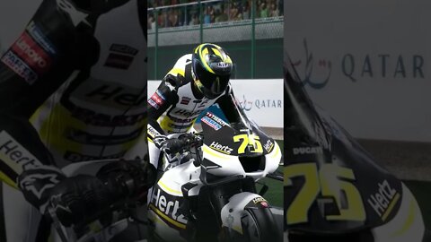 MotoGP 22 gameplay Career Mode Part 1 on PC #shorts