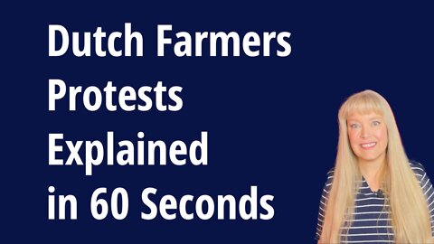The Netherlands Farmers Protests Explained #shorts