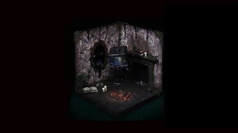 Let's Summon Demons! | House of Mouse | Halloween diorama #shorts
