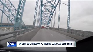 Western New Yorkers sue Thruway Authority over cashless tolls