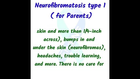 Neurofibromatosis type 1 #shorts #ytshorts #neurofibromatosistype1 #neurofibromatosisawareness