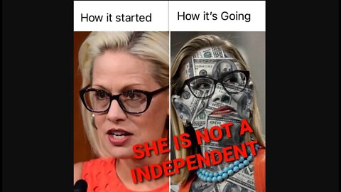 Kristen Sinema Going "Independent" (NOPE) & Corporate Media Smearing Third Parties