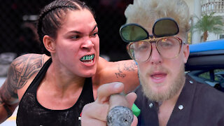 Amanda Nunes Offers To Knock Out Jake Paul After He Does Drive-By Attack On Dillion Danis