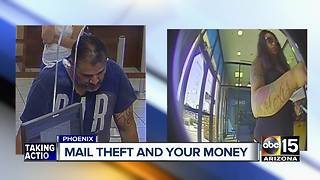 Thieves targeting mail around Phoenix