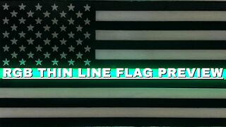 RGB Thin Line Epoxy Flag Preview