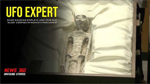 VIDEO: UFO expert Jaime Maussan displays 1,000 year old 'alien' corpses in Mexico's parliament