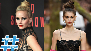 Kaia Gerber And Jennifer Lawrence Prove Messy Is TRENDY | Trending Topics